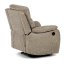Relaxační křeslo BENNY s elektrickým polohováním — látka, béžová
