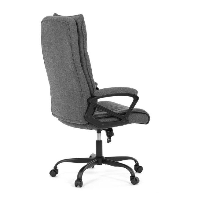 Kancelářské křeslo EBRO — látka, šedá