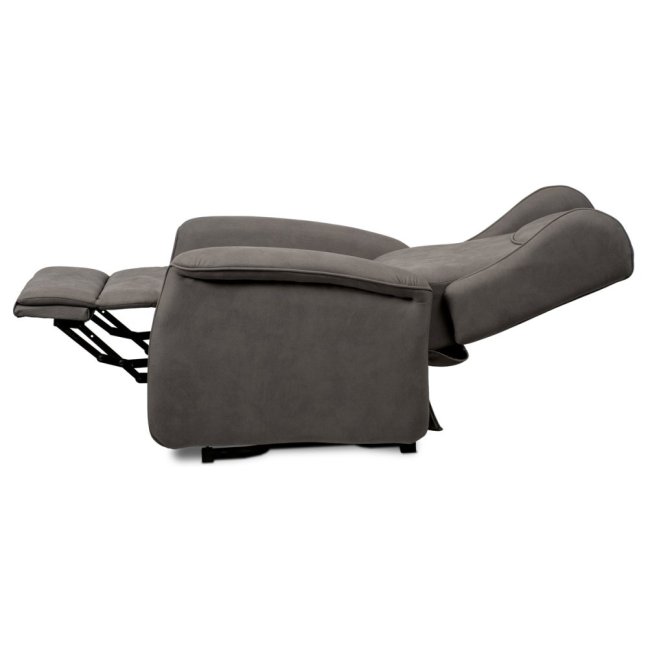 Relaxační křeslo ušák TELMAR s elektrickým polohováním — 2 motory, látka, béžová