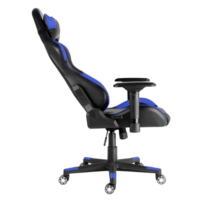 Herní židle Racing Pro ZK-012 — ekokůže, černá / modrá
