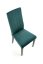 Jídelní židle DIEGO II — masiv, samet, černá / více barev - Barevné varianty jídelní židle DIEGO II: Zelená