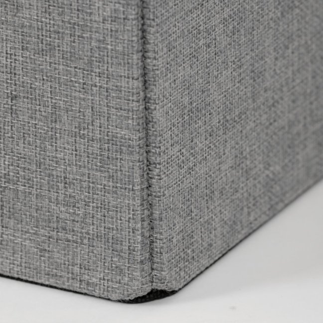 Taburet HERAKLES s úložným prostorem — látka, více barev