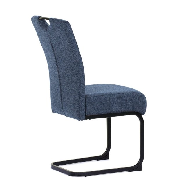 Jídelní židle MARLENE — kov, látka, více barev - Barevné varianty jídelní židle MARLENE: Šedá