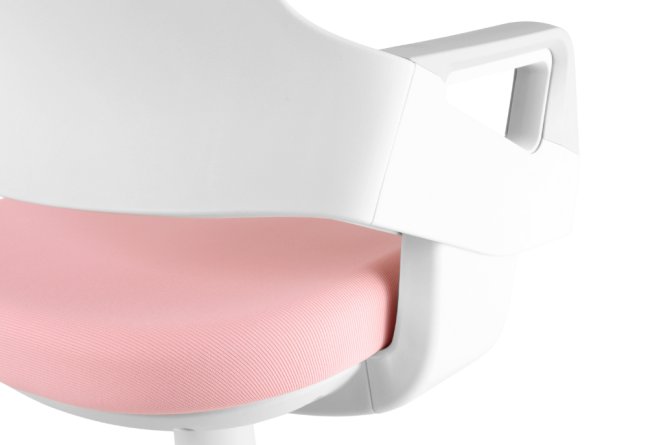 Dětská rostoucí židle Neoseat KIDDY FIVE — látka, pratelný potah, růžová