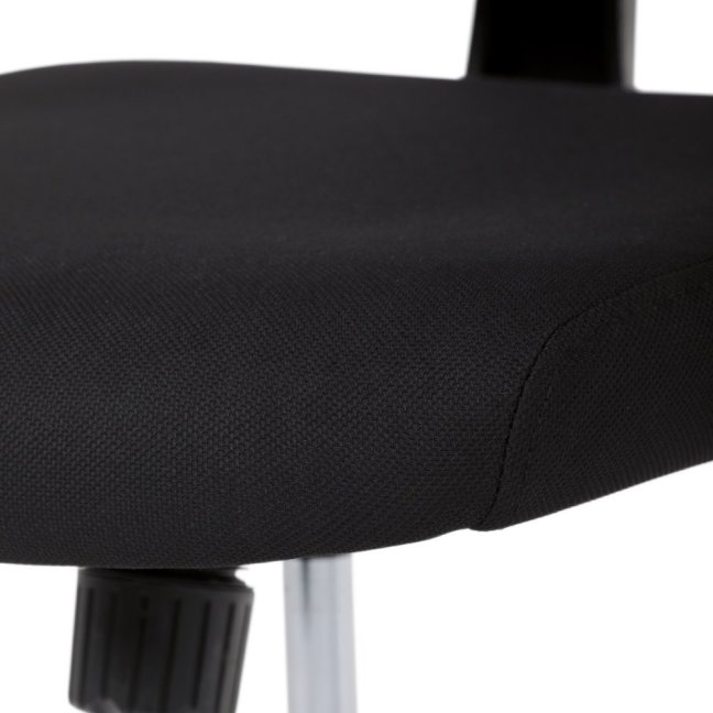 Kancelářská ergonomická židle GRANT — síť, látka, černá