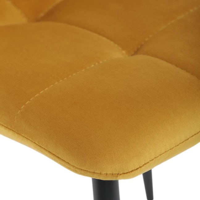 Jídelní židle THEO II — kov, samet, více barev - Barevné varianty židle THEO II: Modrá