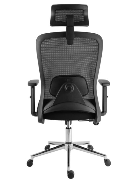Kancelářská ergonomická židle Neoseat ZENA — černá, nosnost 150 kg