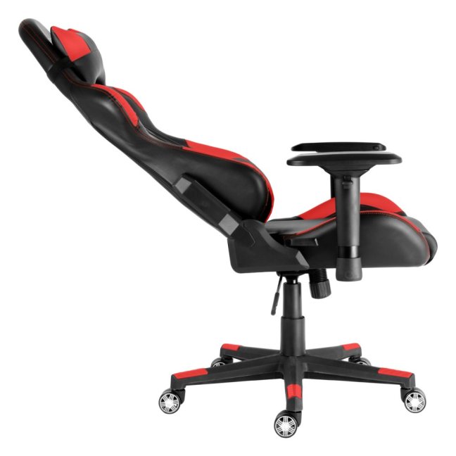 Herní židle Racing Pro ZK-012 — ekokůže, černá / červená