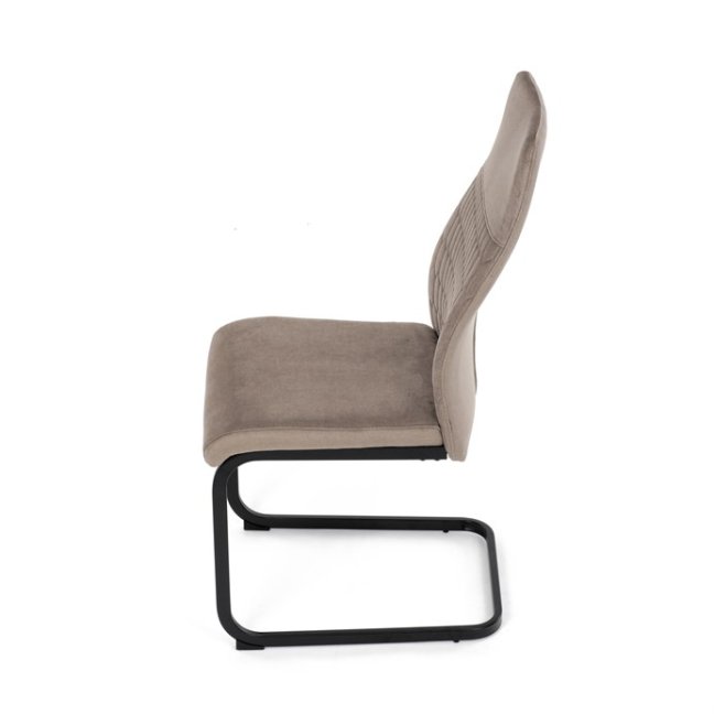 Jídelní židle SAMANTHA — kov, samet, více barev