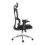 Kancelářská ergonomická židle Neoseat CALVANI — černá, nosnost 150 kg