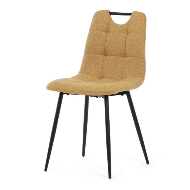 Jídelní židle KLAUDIUS — kov, látka, nosnost 150 kg, více barev - Barevné varianty jídelní židle KLAUDIUS: Šedá