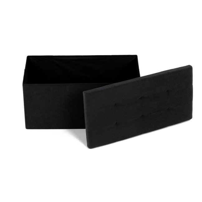 Taburet AFRODITE s úložným prostorem — manšestr, více barev