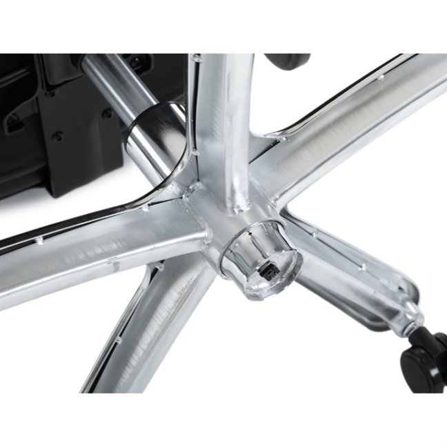 Kancelářské křeslo RYZAR — ekokůže, černá