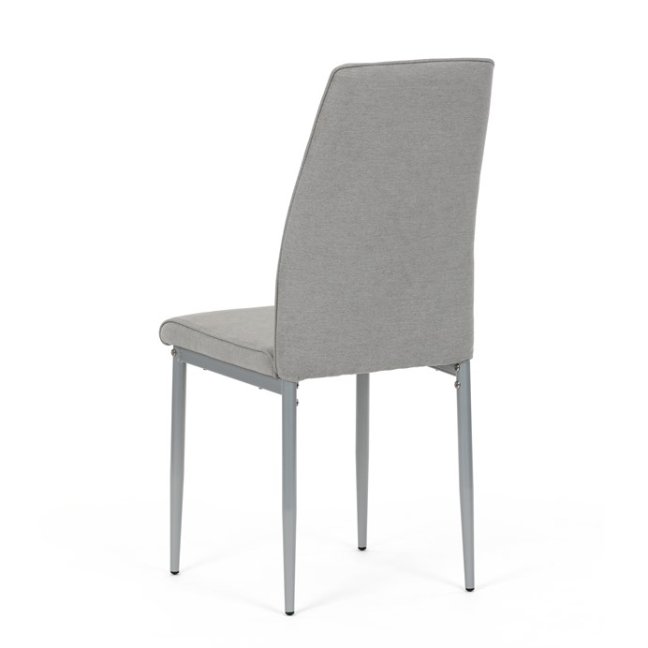 Jídelní židle MAUS — kov, látka, více barev - Barevné varianty jídelní židle MAUS: Krémová