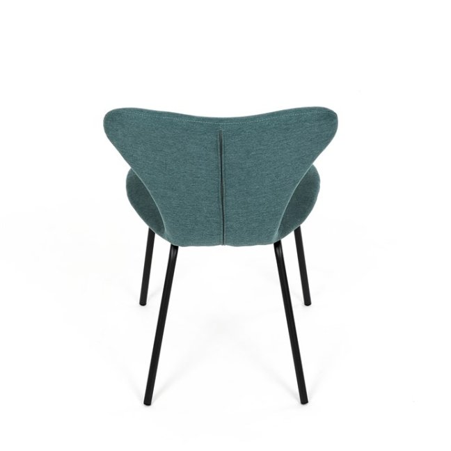 Jídelní židle JULES — kov, látka, více barev - Barevné varianty jídelní židle JULES: Světle šedá