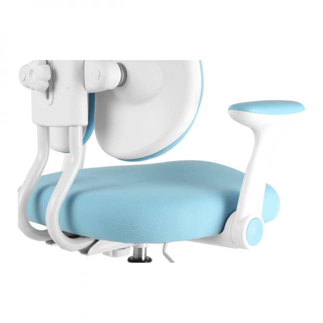 Dětská rostoucí židle Neoseat KIDDY TWO — látka, modrá (rozbaleno)
