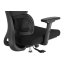 Kancelářská ergonomická židle Neoseat CALVANI — černá, nosnost 150 kg