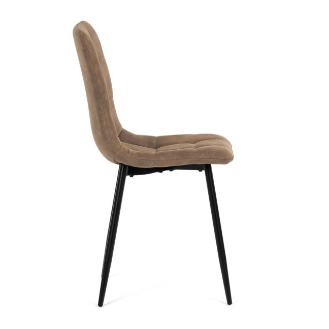 Jídelní židle THEO III — kov, látka vintage, více barev - Barevné varianty židle THEO III: Černá