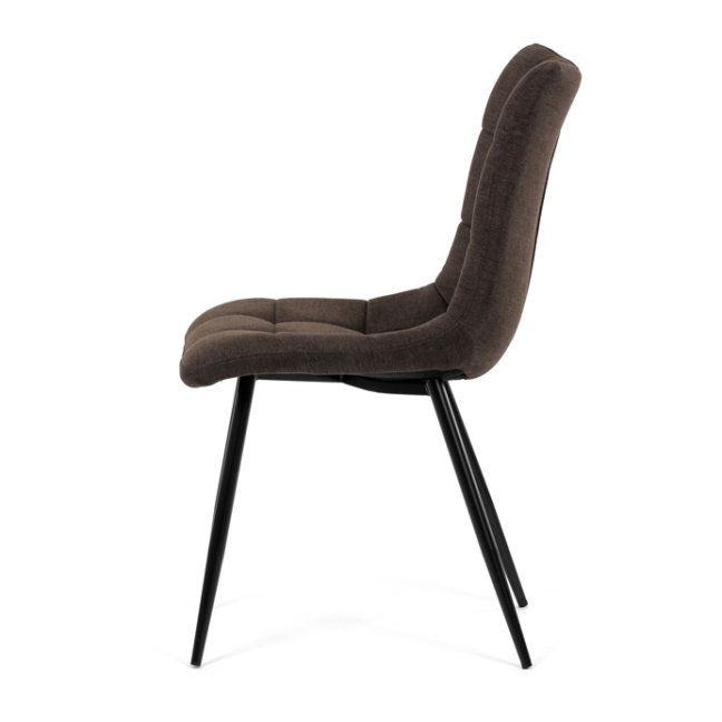 Jídelní židle MONDE — kov, látka, více barev - Barevné varianty jídelní židle MONDE: Stříbrná