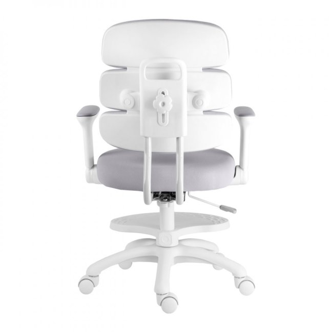 Dětská rostoucí židle Neoseat KIDDY THREE — látka,  pratelný potah, šedá