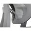 Kancelářská ergonomická židle GRANT II — síť, látka, šedá