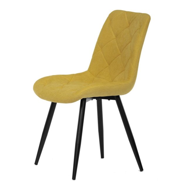 Jídelní židle NIDORA — kov, látka, více barev