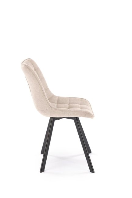 Jídelní židle MIHA — kov, látka, více barev - Barevné varianty jídelní židle MIHA: Hořčicová