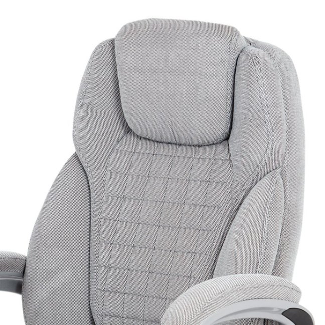 Kancelářské křeslo PERRY — látka, šedá