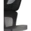 Kancelářská ergonomická židle GRANT — síť, látka, černá