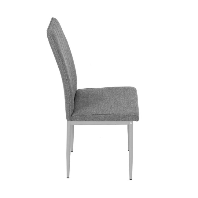 Jídelní židle MAUS — kov, látka, více barev - Barevné varianty jídelní židle MAUS: Krémová