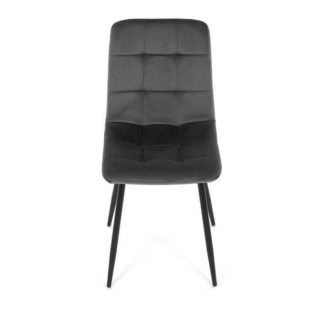 Jídelní židle THEO II — kov, samet, více barev - Barevné varianty židle THEO II: Modrá