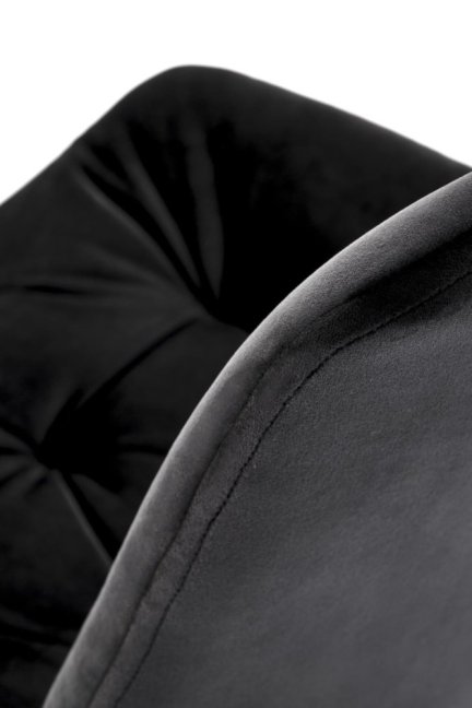 Jídelní otočná židle ROSITA — kov, látka, černá / více barev