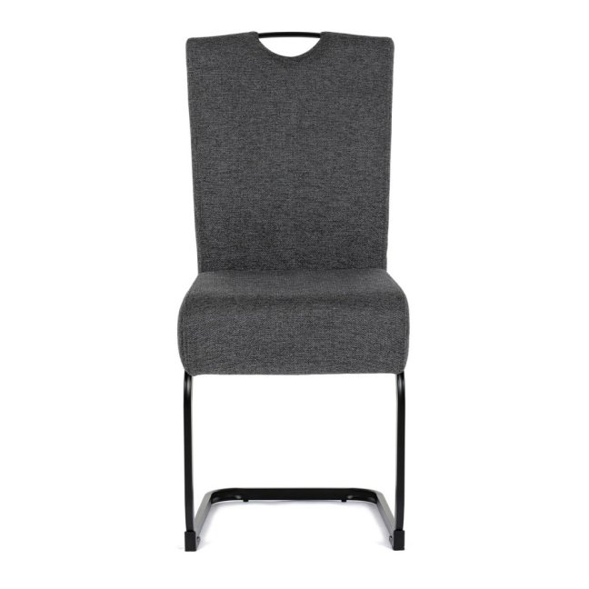 Jídelní židle MARLENE — kov, látka, více barev - Barevné varianty jídelní židle MARLENE: Šedá