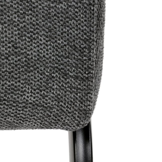 Jídelní židle MARLENE — kov, látka, více barev - Barevné varianty jídelní židle MARLENE: Šedá