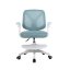 Dětská otočná židle Neoseat JUNI 010 s podnoží — látka, modrá