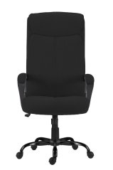 Kancelářské křeslo NEVADA XL — látka, černá, nosnost 150 kg