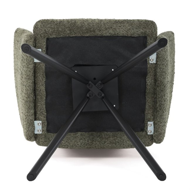 Jídelní otočné křeslo MANKA — kov, látka, více barev - Barevné varianty jídelního křesla MANKA: Šedá