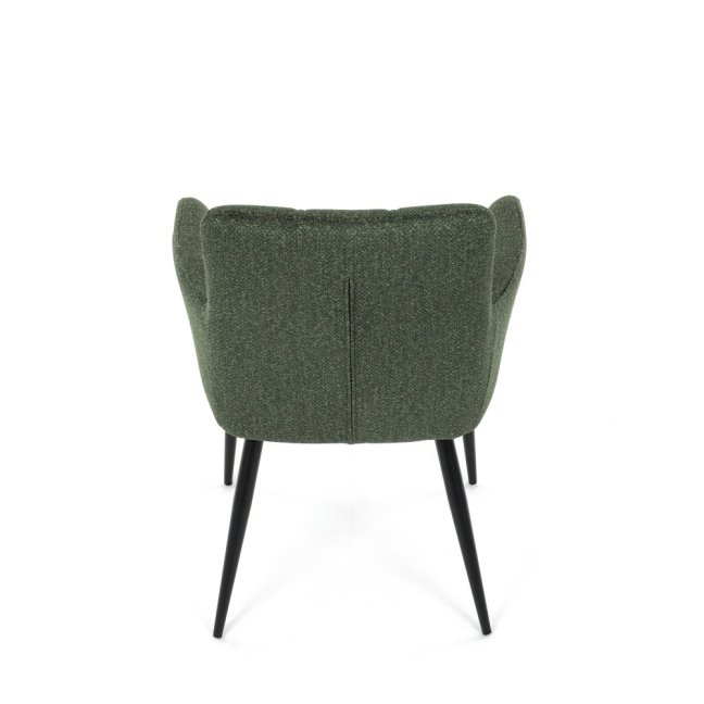 Jídelní křeslo LYON — kov, látka, více barev - Barevné varianty jídelního křesla LYON: Tmavě šedá