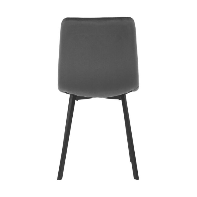 Jídelní židle PAIGE — kov, samet, více barev