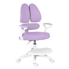 Dětská rostoucí židle Neoseat KIDDY TWO — látka, pratelný potah, fialová
