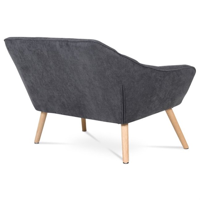 Relaxační pohovka ASPO — masiv, látka, šedá