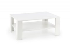 Konferenční stolek KWADRO — 110x65x53 cm, MDF, bílá