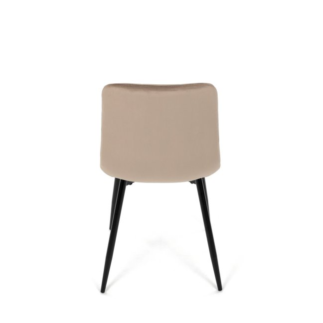 Jídelní židle THEO II — kov, samet, více barev - Barevné varianty židle THEO II: Modrá