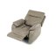 Relaxační polohovací TV křeslo NORBERT — látka, béžová, nosnost 150 kg