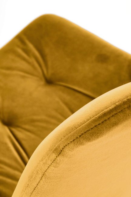 Jídelní otočná židle ROSITA — kov, látka, černá / více barev