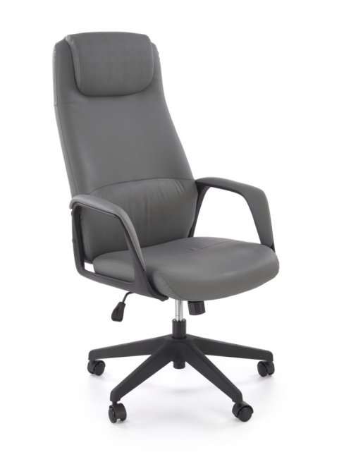 Kancelářské křeslo RAZOR — ekokůže, šedá
