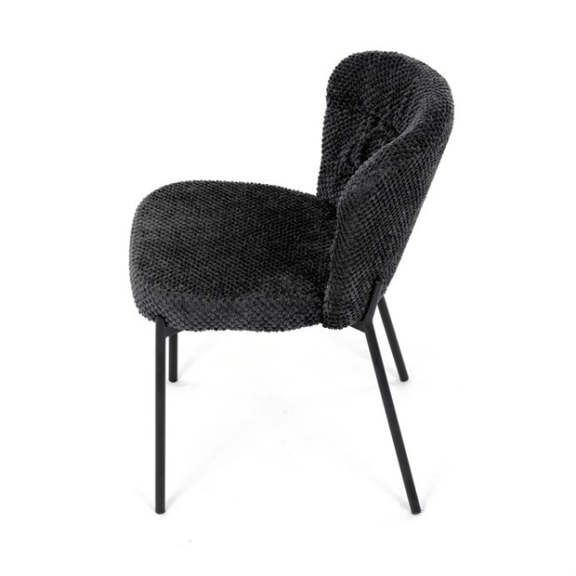 Jídelní židle TUATA — kov, látka, více barev - Barevné varianty jídelní židle TUATA: Zelená