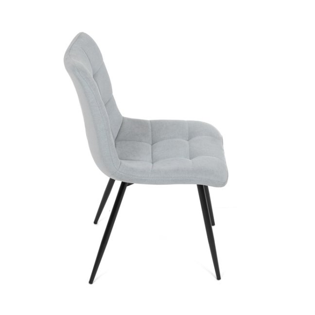 Jídelní židle MONDE — kov, látka, více barev - Barevné varianty jídelní židle MONDE: Stříbrná