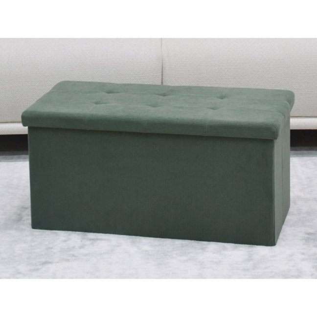 Taburet AFRODITE s úložným prostorem — manšestr, více barev