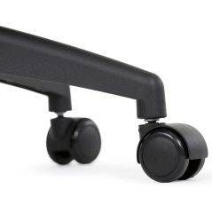 Kancelářská ergonomická židle GRANT — síť / látka, černá